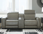 J&M Furniture - Ashley Furniture - Correze 3-Piece Power Reclining Sectional Loveseat - 3-Piece Power Reclining Sectional Loveseat - U94202S3
